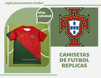 camiseta Portugal 2023 2024 replica